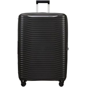 Samsonite Upscape Trolley mit 4 Rollen erweiterbar 81cm + GRATIS HOTELGUTSCHEIN Schwarz