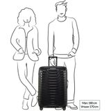 Samsonite Proxis Trolley mit 4 Rollen 75cm + GRATIS HOTELGUTSCHEIN Matt Climbing Ivy