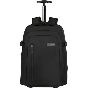 Samsonite Roader Laptop Rugzak, zwart (Deep Black), laptoprugzak s met wielen