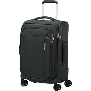 Samsonite Reiskoffer Met Laptopvak - Respark Spin. 55/20 Length 35 Exp (Handbagage) Forest Green