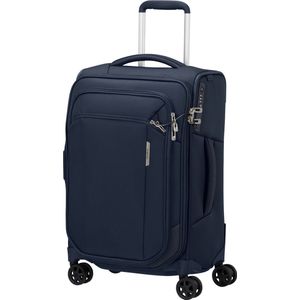 Samsonite Reiskoffer Met Laptopvak - Respark Spin. 55/20 Length 35 Exp (Handbagage) Midnight Blue