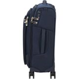 Samsonite Reiskoffer Met Laptopvak - Respark Spinner 55/20 Strict (Handbagage) Midnight Blue