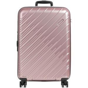 American Tourister Speedstar Spinner L, uitbreidbare koffer, 77,5 cm, 94/102 L, roze (roségoud), roze (rose gold), L (77.5 cm - 94/102 L), Koffer en trolleys