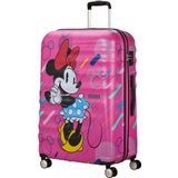 American Tourister Wavebreaker - Spinner L koffer, 77 cm, 96 L, meerkleurig (Minnie Future Pop), meerkleurig (Minnie Future Pop), L (77cm), kinderbagage