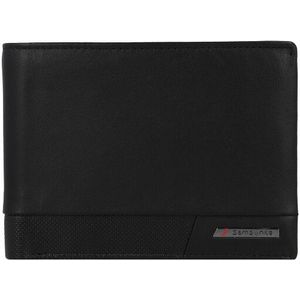Pro-DLX 6 - Portemonnee - Zwart - 100% Rundleder