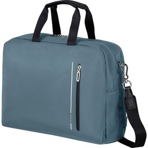 Samsonite Laptopschoudertas - Ongoing 15.6 inch 2 vakken - Petrol Grey