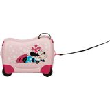 Samsonite Dream2go Disney Ride-On Suitcase, Trolley mit 4 Rollen Minnie Glitter