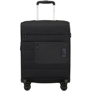 Samsonite Vaycay 4 wielen Cabinewagen 55 cm met uitbreidingsplooi  zwart