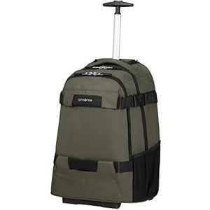 Samsonite Sonora Laptoprugzak met wielen, 17 inch, 55 cm, 30 l, Groen (Sage Green), Laptop Backpack S with wheels (55 cm - 30 L)