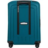 Samsonite S'Cure - Spinner S, handbagage, 55 cm, 34 L, blauw (Petrol Blue), blauw (Petrol Blue), S (55 cm - 34 L), Bagage- handbagage