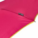 Samsonite Aluminium Drop S - 3 Section Manual Flat paraplu, 23 cm, roze (Dark Pink/Grass Green), roze (dark pink/grass green), paraplu's