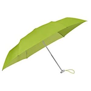 Samsonite Aluminium Drop S – 3 delen handmatige platte paraplu groen gras 23 cm groen (grasgroen), paraplu's, groen (groen gras), paraplu's