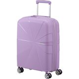 American Tourister StarVibe Handgepäck Trolley 55cm mit 4 Rollen, Erweiterbar + GRATIS HOTELGUTSCHEIN Digital Lavender