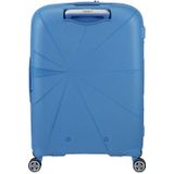 American Tourister trolley Starvibe 67 cm. Expandable blauw