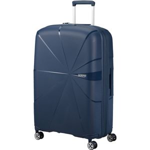 American Tourister trolley Starvibe 77 cm. Expandable donkerblauw