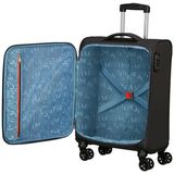 American Tourister Sea Seeker Spinner S, handbagage, 55 cm, 36 L, grijs (Charcoal Grey), grijs (Charcoal Grey), S (55 cm - 36 L), handbagage