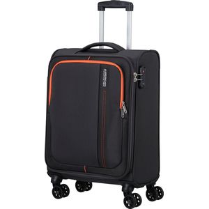 American Tourister Sea Seeker Spinner S, handbagage, 55 cm, 36 L, grijs (Charcoal Grey), grijs (Charcoal Grey), S (55 cm - 36 L), handbagage