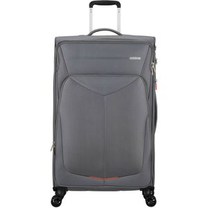 American Tourister Summerfunk Trolley met 4 wielen, 79 cm, grijs (Titanium Grey), Eén maat, Koffer en trolleys