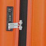 American Tourister Aerostep Spinner 55 Exp bright orange Harde Koffer