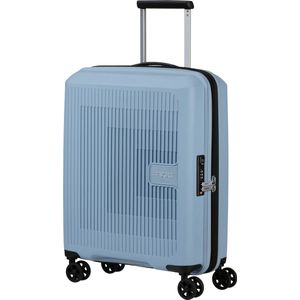 American Tourister AeroStep 4 wielen Cabinewagen 55 cm met uitbreidingsplooi soho grey