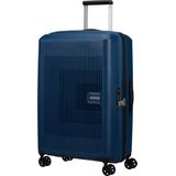 American Tourister Aerostep - trolley met 4 wielen M 67 cm erw. navy blue, Donkerblauw, Eén maat