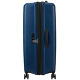 American Tourister Aerostep Trolley met 4 wielen, maat L 77 cm, donkerblauw, Eén maat