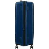 American Tourister Aerostep Trolley met 4 wielen, maat L 77 cm, donkerblauw, Eén maat