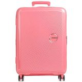 American Tourister Soundbox Trolley (4 wielen) rood