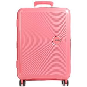 American Tourister Soundbox Spinner 77 Expandable sun kissed coral Harde Koffer