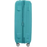 American Tourister Soundbox Spinner Suitcase, Tonic Turkoois, SPINNER 77/28 TSA EXP