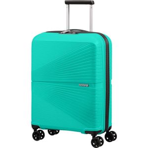 American Tourister  Handbagage Harde Koffer / Trolley / Reiskoffer -  55 x 40 x 20 cm - Airconic - blauw