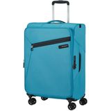 Samsonite Reiskoffer - Litebeam Spinner 4 wiel uitbreidbaar 66 cm - Ocean blue - 2.4 kg