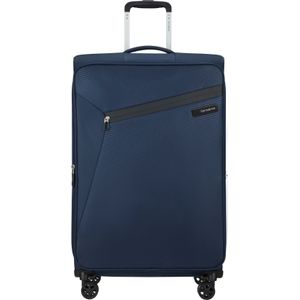 Samsonite Reiskoffer - Litebeam Spinner 4 wiel 77cm uitbreidbaar - Midnight blue - 2.8 kg