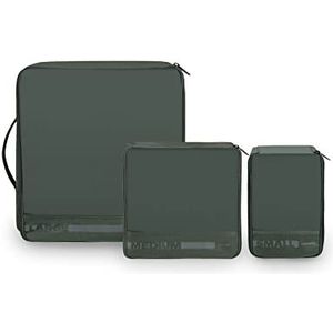 Samsonite Packsized 3 stuks bagage-organizer groen (forest), S/M/L, koffer-organizer, groen (forest), kofferorganizer