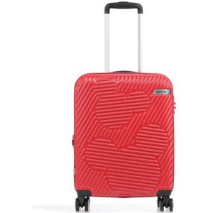 American Tourister Mickey Clouds, Spinner S, uitbreidbare handbagage, 55 cm, 38/45 L, rood (Mickey Classic Red), rood (Mickey Classic Red), S (55 cm - 38/45 L), kinderbagage