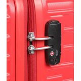 American Tourister Mickey Clouds Trolley (4 wielen) rood