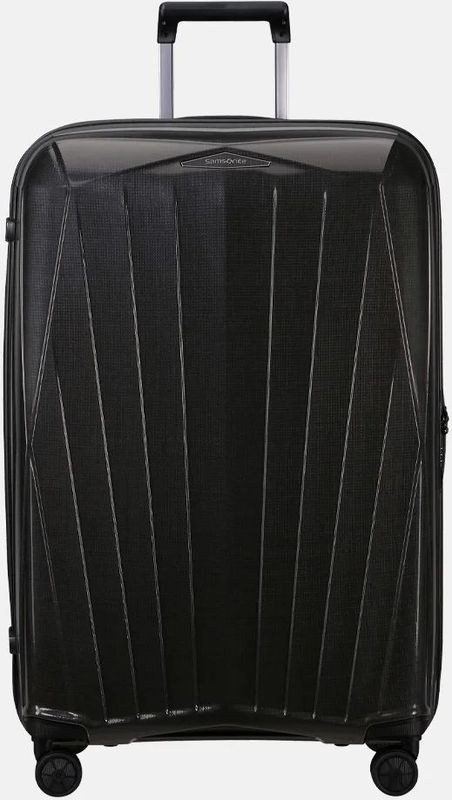 Samsonite Major-Lite Trolley mit 4 Rollen 77cm + GRATIS HOTELGUTSCHEIN Schwarz