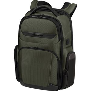 Samsonite Laptoprugzak - Pro-Dlx 6 15.6 inch Uitbreidbaar 21/26 l - Green