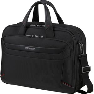 Samsonite Laptopschoudertas - Pro-Dlx 6 Bailhandle 15.6 inch Uitbreidbaar 16/23 l - Black