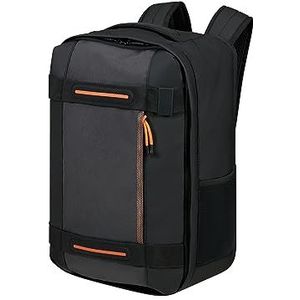American Tourister Urban Track, vliegtuigrugzak, handbagage, 40 cm, 24,5 l, zwart (zwart/oranje), zwart (zwart/oranje), Handgepäck 15.6 Zoll, handbagage
