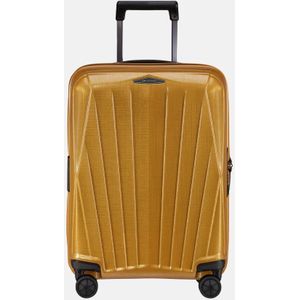 Samsonite Major-Lite Spinner 55 EXP saffron yellow Harde Koffer