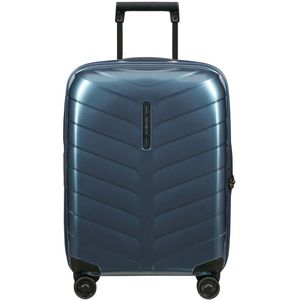 Samsonite Attrix Trolley mit 4 Rollen erweiterbar 55cm (20/23cm) Steel Blue