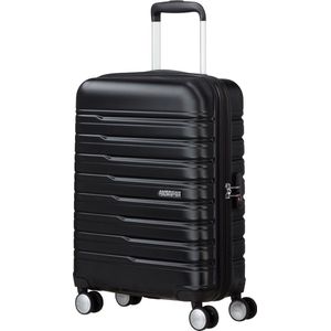 American Tourister Flashline Spinner S, handbagage, 55 cm, 34 l, zwart (Shadow Black), zwart, Spinner S (55 cm - 34 L), handbagage