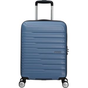 American Tourister Flashline Spinner S, handbagage, 55 cm, 34 l, blauw (Coronet Blue), blauw, Spinner S (55 cm - 34 L), handbagage