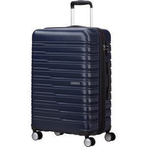 American Tourister Flashline - Spinner M, koffer, 67 cm, 69/75 L, blauw (inktblauw), blauw (inktblauw)., Spinner M (67 cm - 69/75 L), Koffer en trolleys