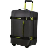 American Tourister Reisetasche mit Rollen Urban Track Duffle/Wheels S coated black/lime