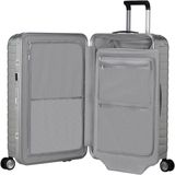 Samsonite Proxis Alu Trolley mit 4 Rollen 69cm + GRATIS HOTELGUTSCHEIN Aluminium