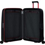Samsonite Essens Trolley mit 4 Rollen 75cm + GRATIS HOTELGUTSCHEIN Charcoal/Red