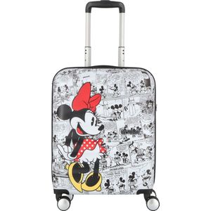 American Tourister Disney Wavebreaker Handbagage Minnie Comics White