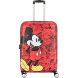 American Tourister Wavebreaker Disney Koffer (67 cm - 64 L), Mickey Comics Rood, MATTE SCHELL DISNEY